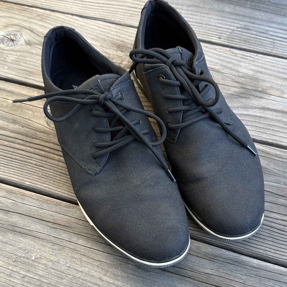 Aldo Men's Black Oxford Shoes